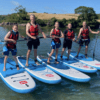 Paddleboarding lessons in Cornwall for all ages at Harlyn Surf School