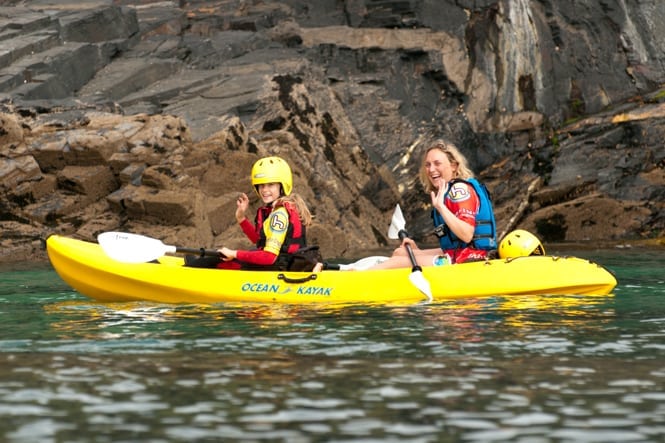 Kayak in Cornwall