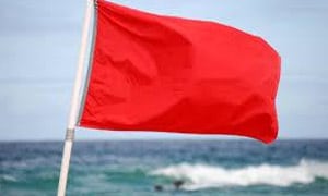 Beach Red Flag
